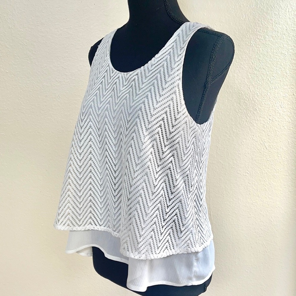 Tank Top Pattern Blouse